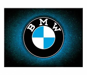 STYLOWY MAGNES NA LODÓWKĘ BMW LOGO MOTOCYKL AUTO