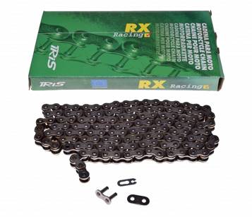 IRIS RX 520 118 Ogniw Łańcuch Motocyklowy Srebrny